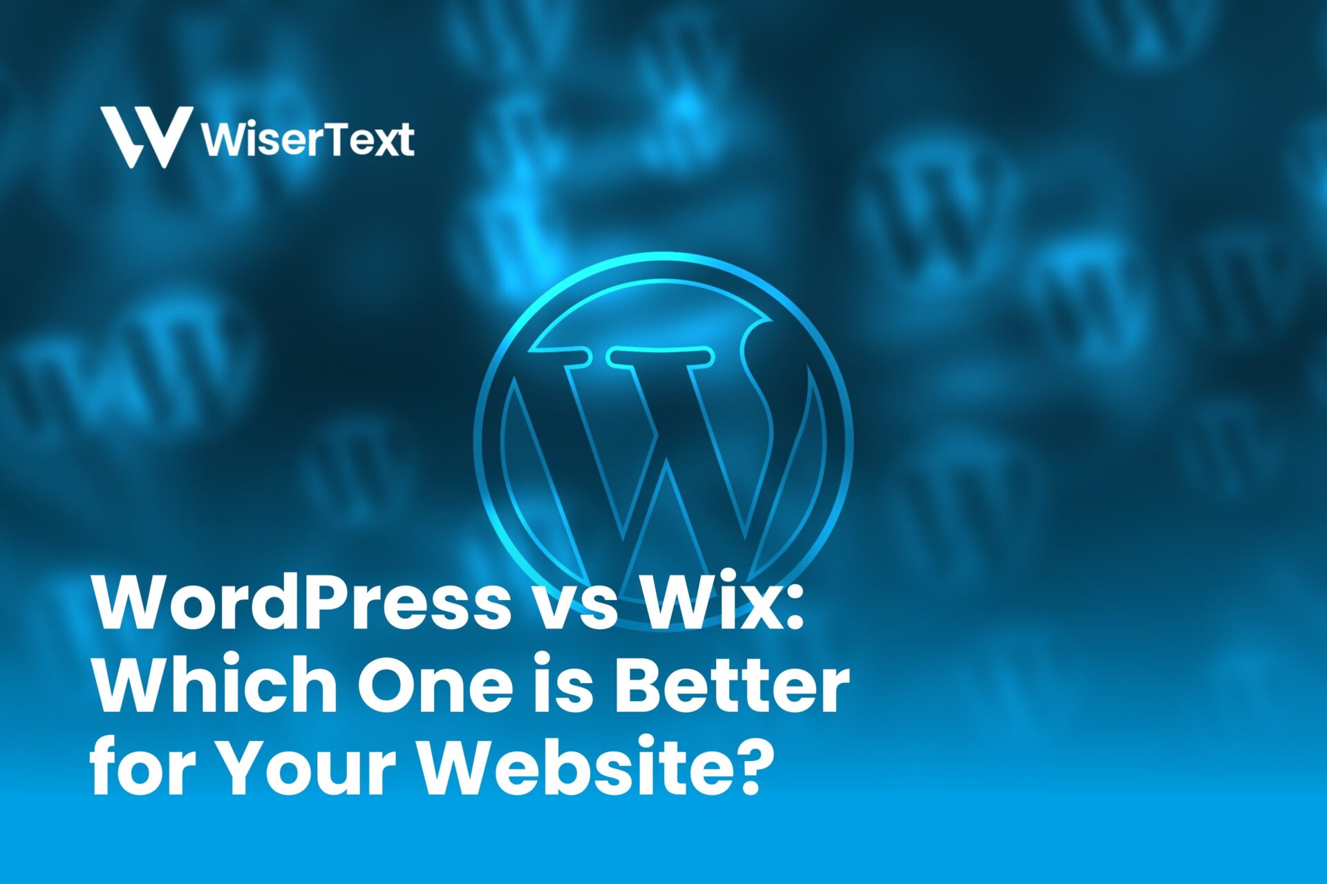 wordpress vs wix